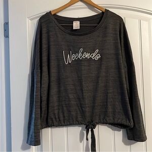 Secret Treasures Pajamas Lounge Long Sleeve Top